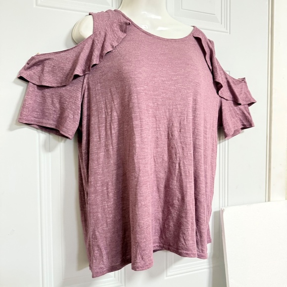Juicy Couture Open Shoulder Top Blouse SZ XXL Comfort Stretchy Streetwear - Picture 5 of 5